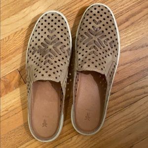 Frye Ivy Perf Mule Sneaker - Size 9